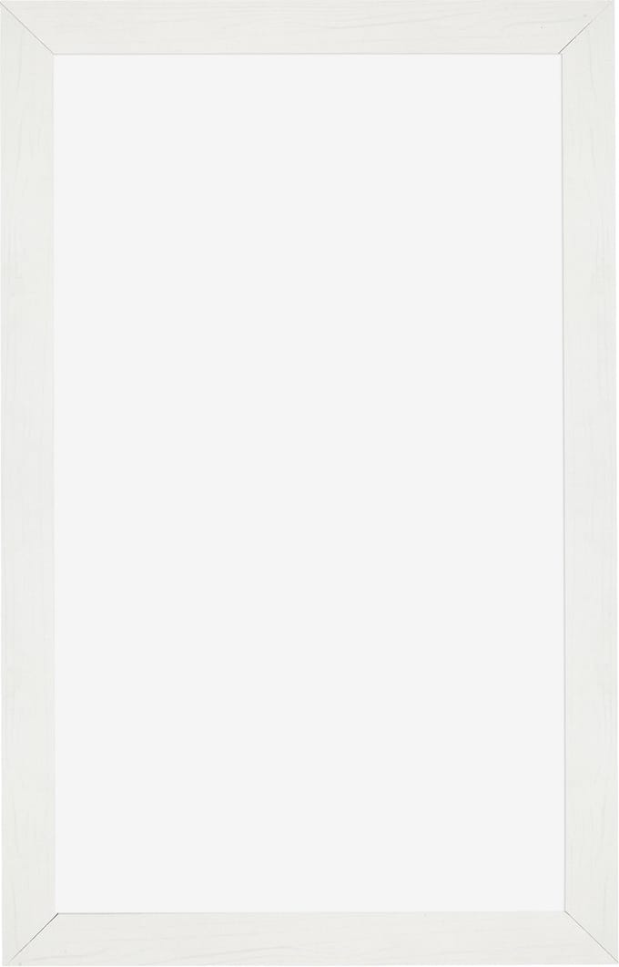 Fotolijst 30x50 cm - MDF - Wit Geveegd - Marseille