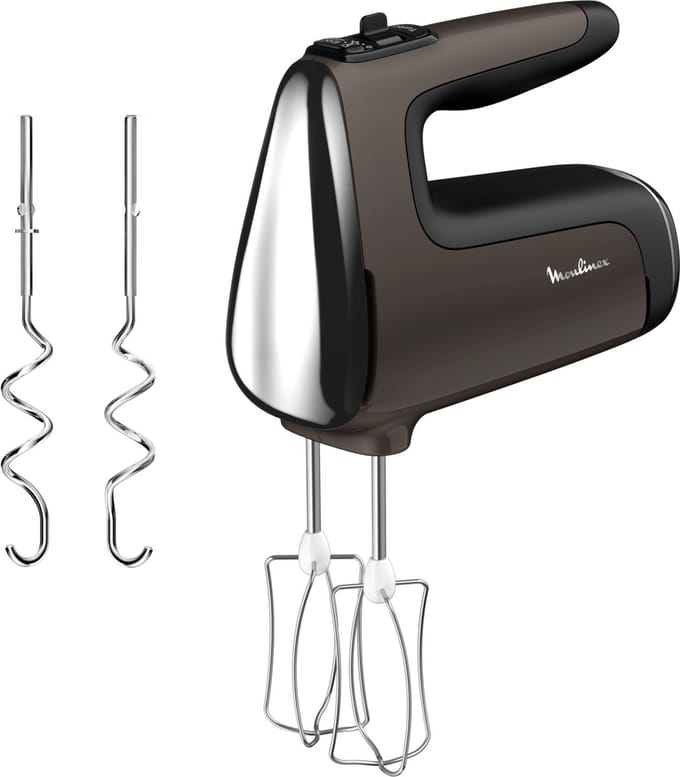 Moulinex Powermix Silence HM653910 Handmixer 600 W Bruin