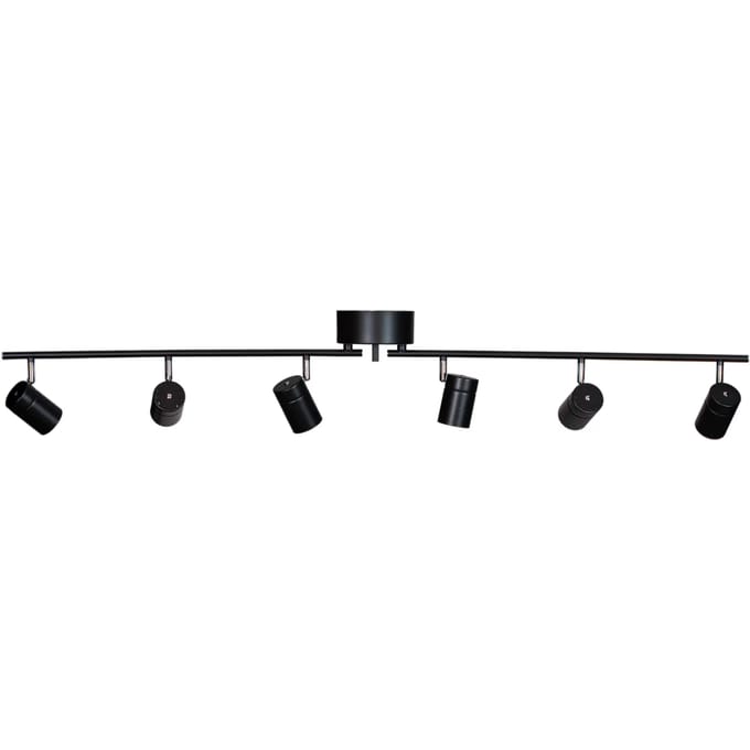 By Rydéns Plafondspot Correct zwart 6-lamps, metaal, GU10