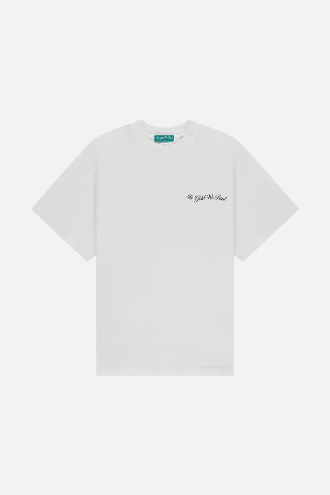 In Gold We Trust The Bird White Größe: S | Hemden Outlet | Unisex | Weiß