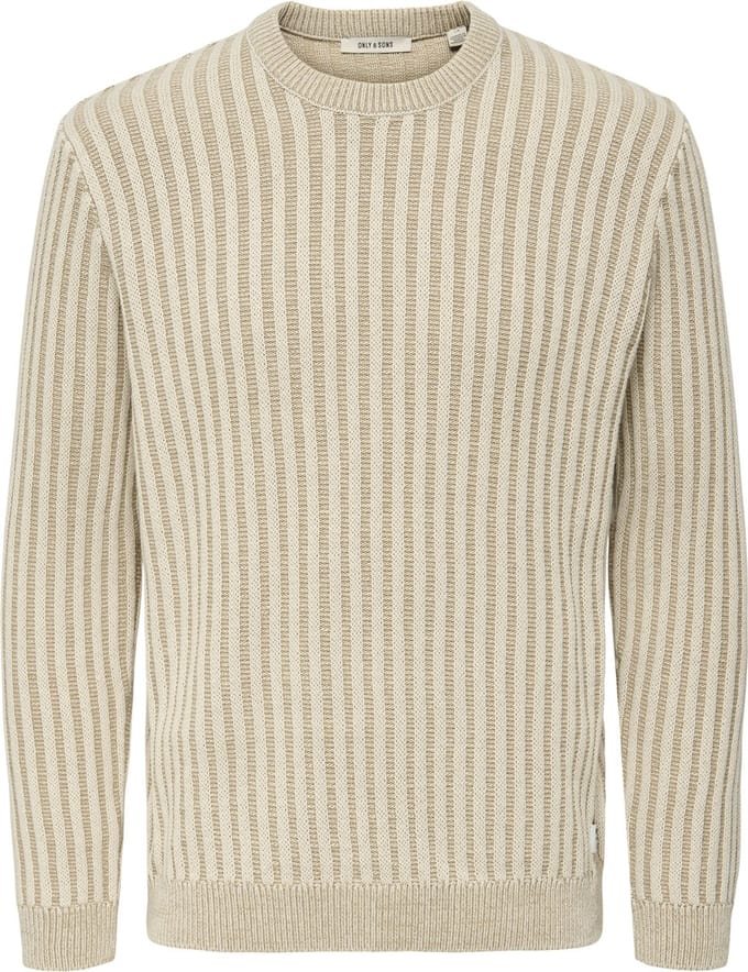 ONLY&SONS - ONSBRANT REG LS CREW KNIT LIFE - Heren - Gebreide truien