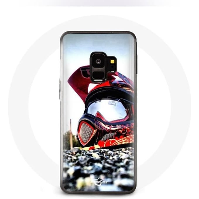 Samsung Galaxy S9 Case MotoCrosshelm