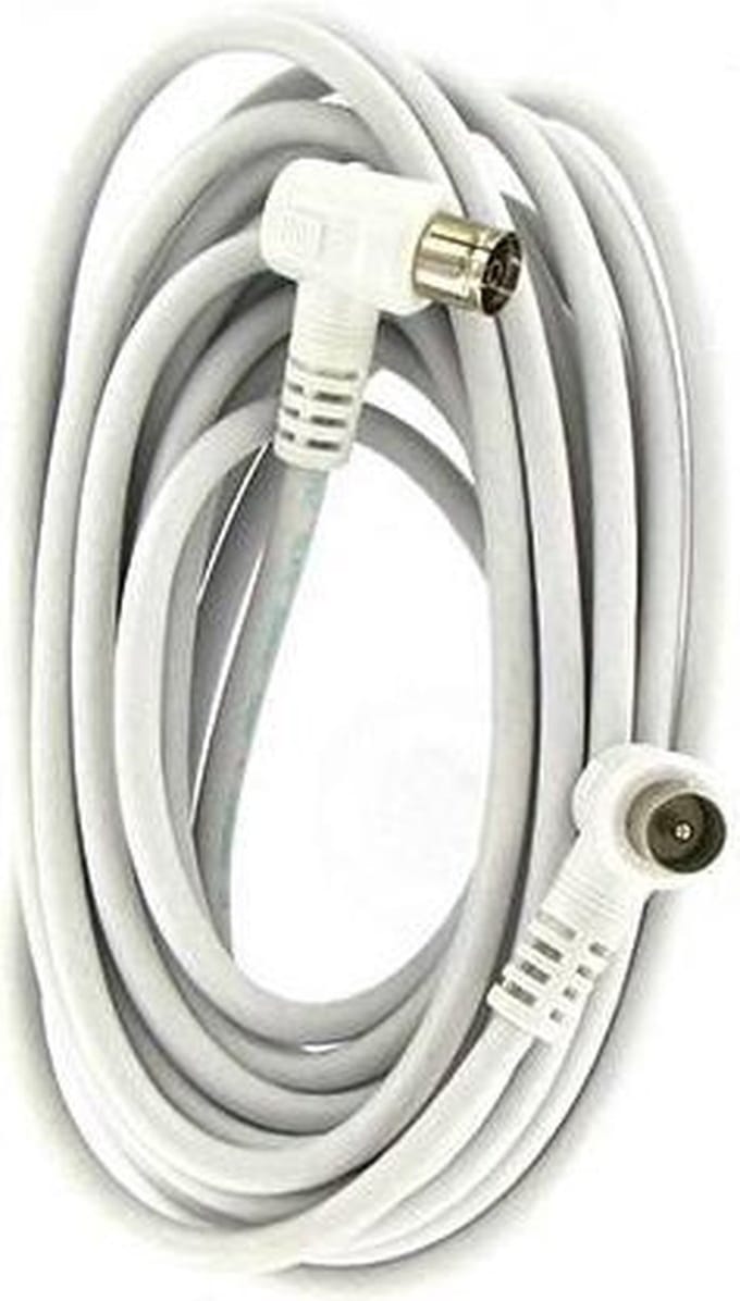 Kopp coaxkabel haaks 5m kabelkeur