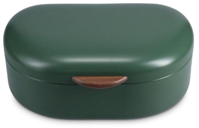 Salt & Pepper Broodtrommel 33,5x21xH14,5cm groen Crust