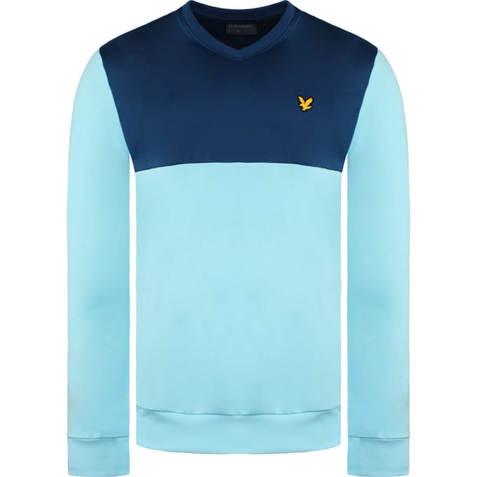 Lyle & Scott Golf Heren Blauwe Trui