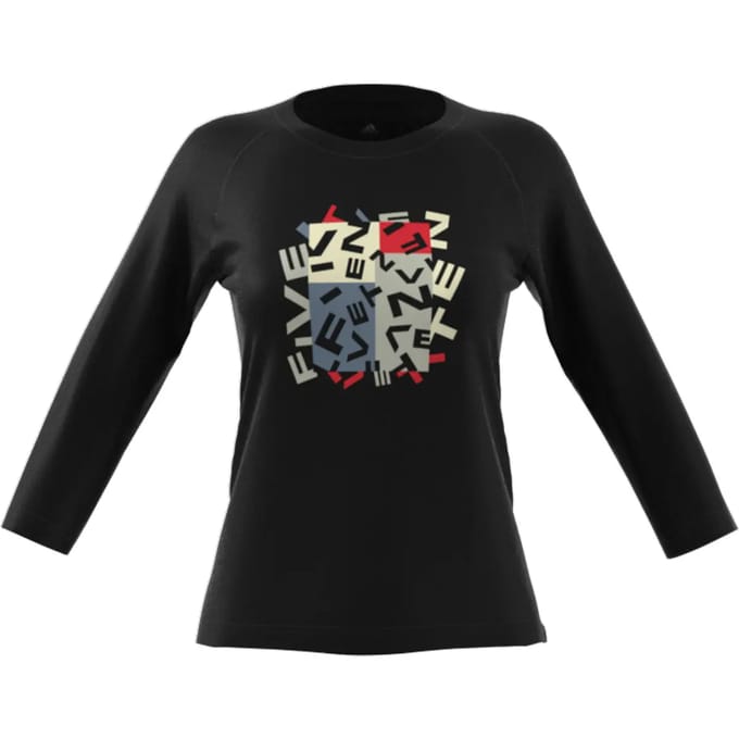 Dames-T-shirt met lange mouwen Adidas Five Ten Graphics