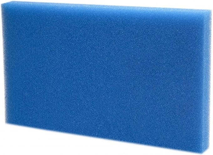 Filtermat Blauw Medium 100x50x2 cm