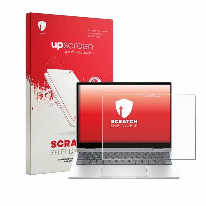 upscreen - Screenprotector voor HP EliteBook 8 Flip G2i 13" - Folie Beschermfolie transparant