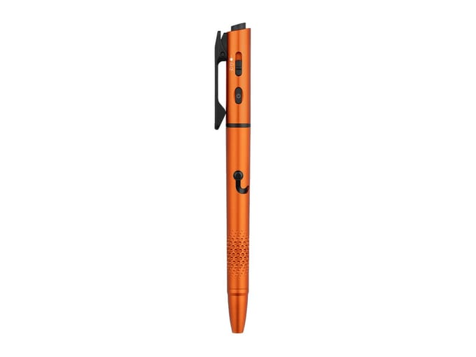 Olight O'Pen 3 4-in-1 Pen Orange – Schrijfpen, Zaklamp, Laser & Nachtlicht