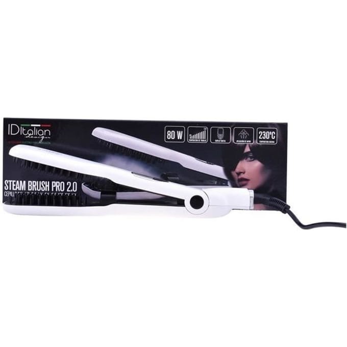 Italian Design Stoomborstel 2.0 Stoom Stijltang