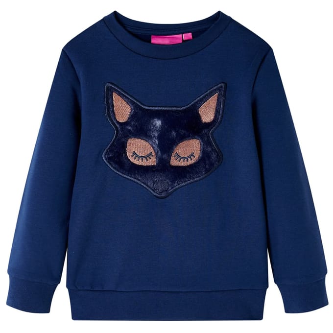 vidaXL - Kindertrui - 116 - marineblauw