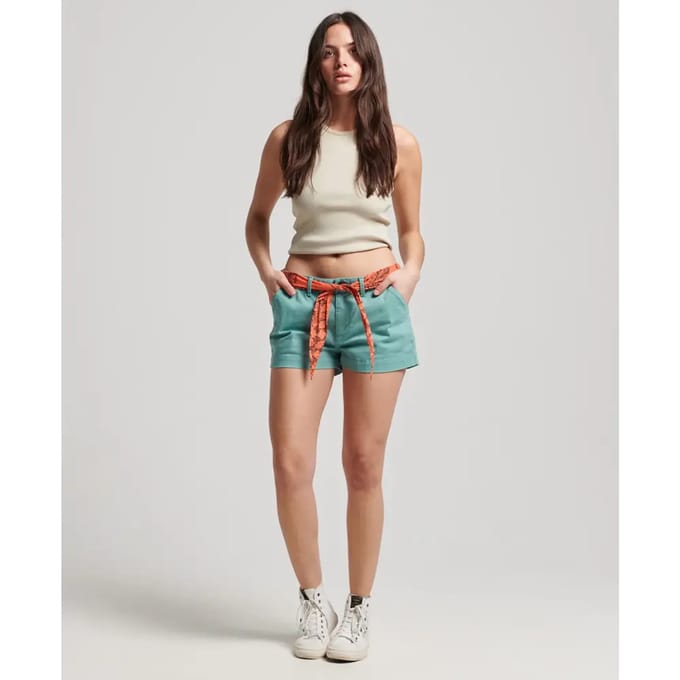 Dames mini chino shorts Superdry