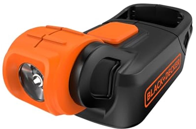 Compacte Draaibare Lamp 18V - 90 Lumen met 7 Standen