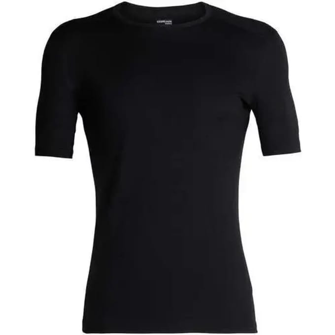 200 OASIS SS CREW - SHORT SLEEVE - HEREN - BLACK