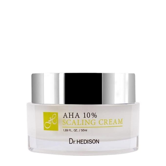 Dr. Hedison, Aha, AHA 10%, Peeling, Exfoliërende Crème, 50 ml