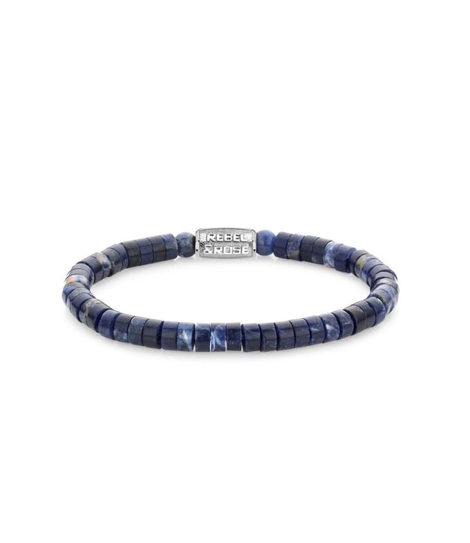 Armband - Staal/Beads | Rebel & Rose