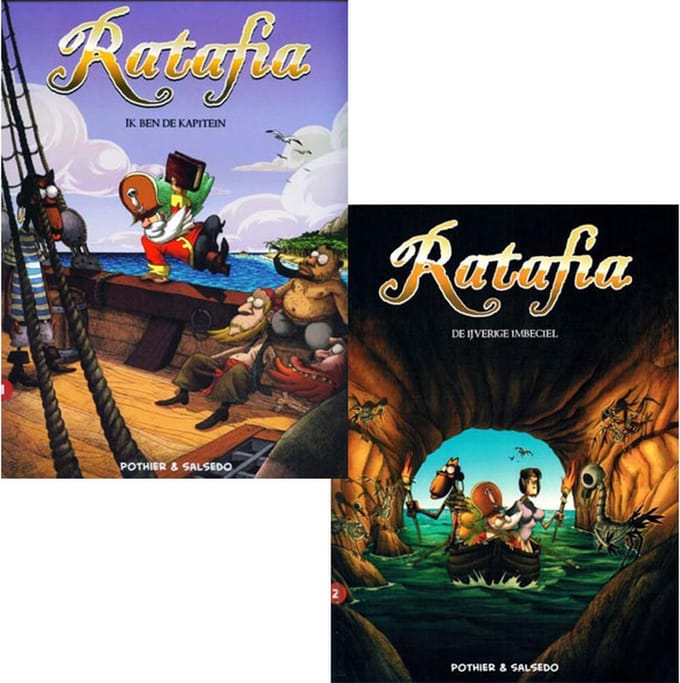 Strippakket Ratafia (2 Stripboeken)