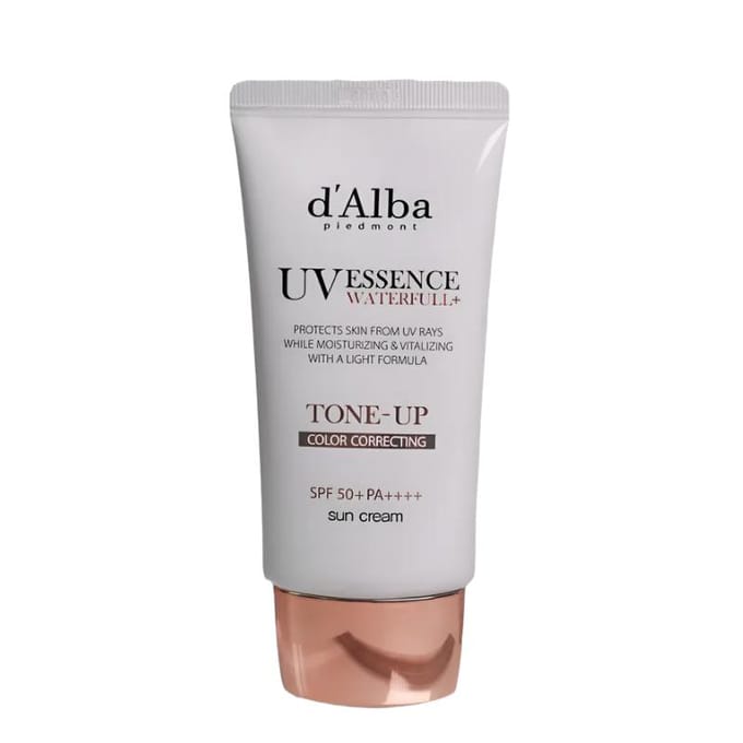 d'Alba Tone-Up Zonnebrandcrème 50ml(ROZE,GROEN) PINK