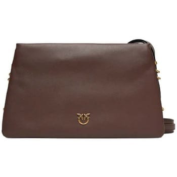 PINKO schoudertas Triplet Marrone Castano - Antique Gold bruine