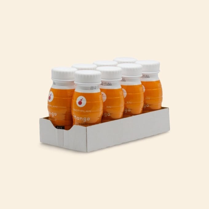 Protiplan - Tray Proteïne Smoothie Mango - 8 x 200 ml - Voordeelpak - Ready to go proteïnedrank