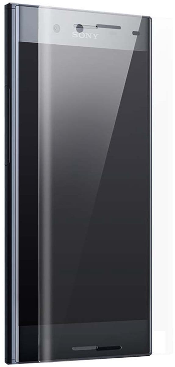 Force Case, Screenprotector geschikt voor Sony Xperia XZ Premium - Tempered Glass 2.5D, Transparant