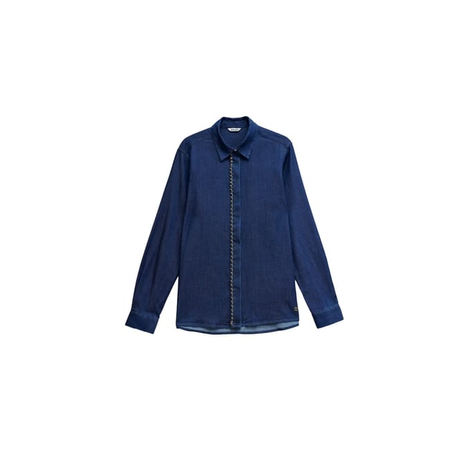 Lichtdenim Blouse Dames Salsa Jeans