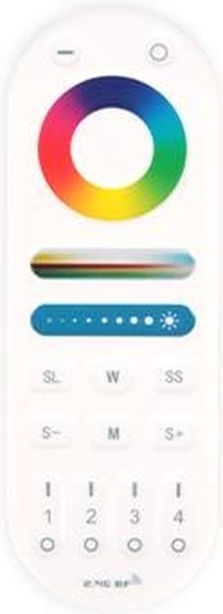 Mi Light afstandsbediening - MLT092 - 4 groepen - RGB + CCT