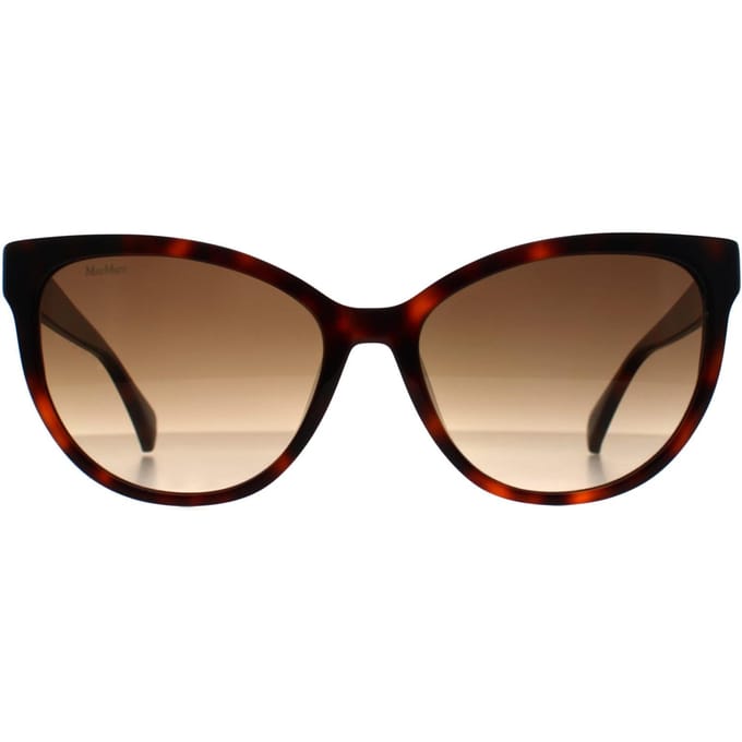 Max Mara Ronde Dames Donker Havana Bruin Kleurverloop MM0058 Logo 13