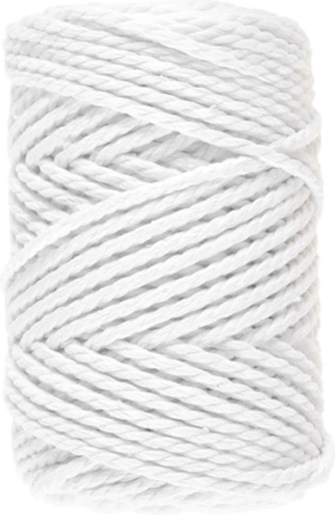 Macramé 8 (3mm) 005 Wit