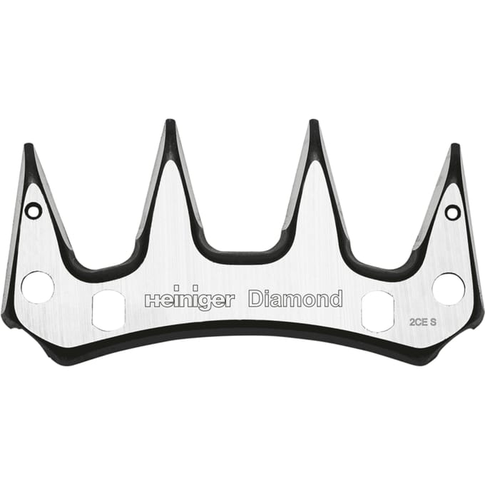 Heiniger Diamond Run-In Bovenmes – Professioneel bovenmes voor dichte wol 3,7 mm