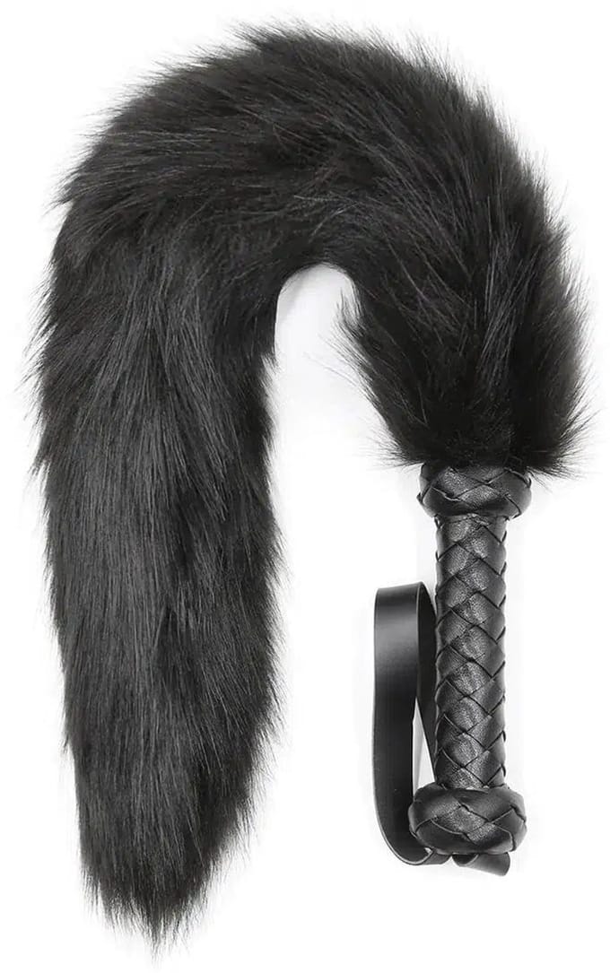 Smart Moves - Vossenstaart Flogger - 62cm - Zwart