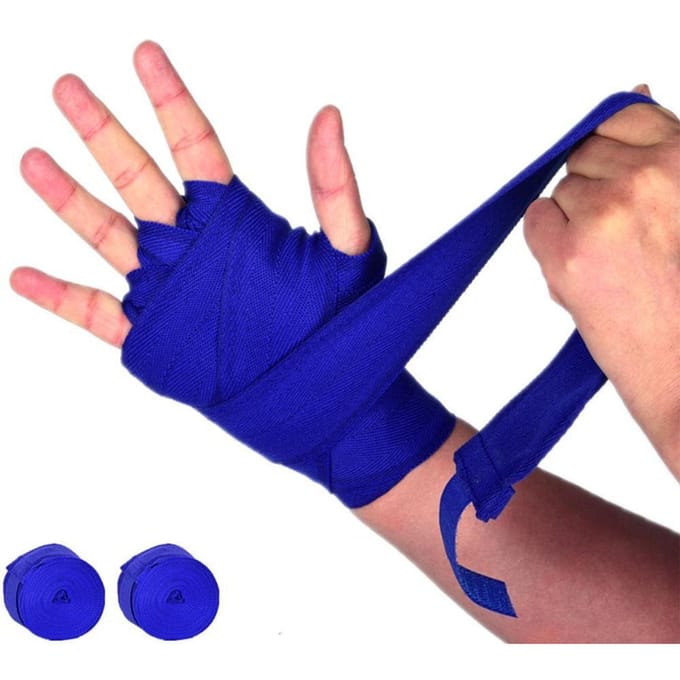 Boksen Band Professional Wedstrijd Vechten Sanda 25m/5m Micro Elastisch Muay Thai Vecht Training 1 paar handbeschermers 2.5m