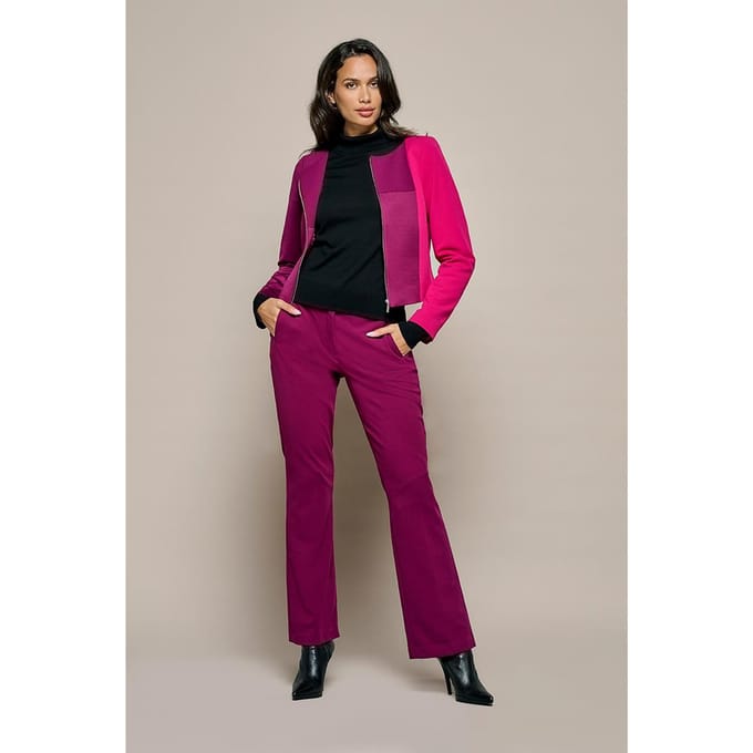 Chanera Blazer Dark Berry