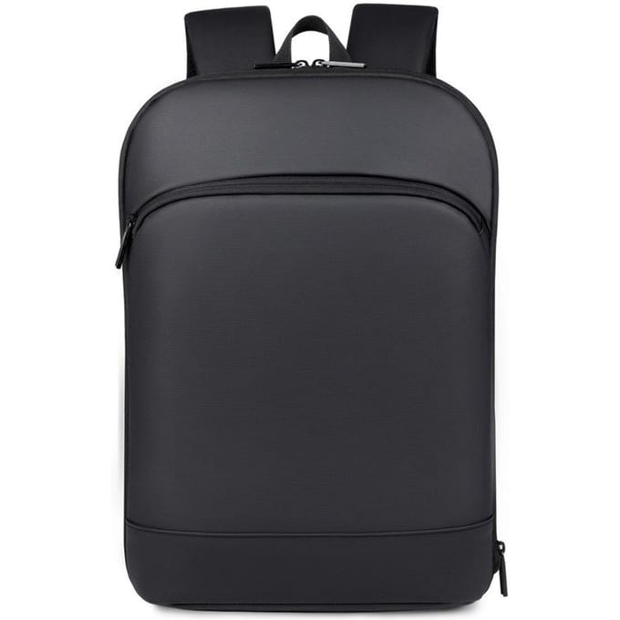 Zakelijk Ultradun Pendelen Grote capaciteit Uitbreidbare Rugzak, Multifunctionele Waterdichte Rugzak, Laptoptas zwart
