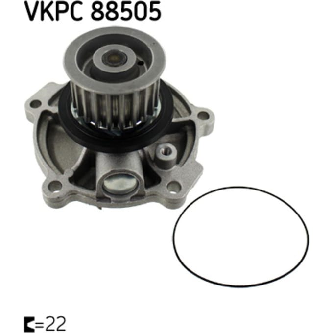 Koelvloeistof pomp SKF VKPC 88505