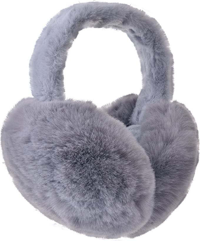 Juleeze Oorwarmers 13 cm Grijs Polyester
