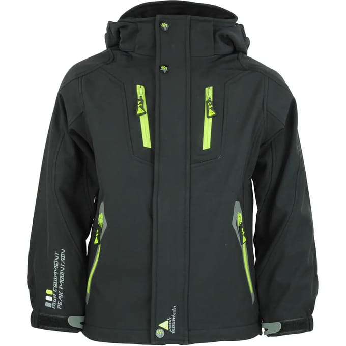 Kinder softshell jas Peak Mountain Ecilo