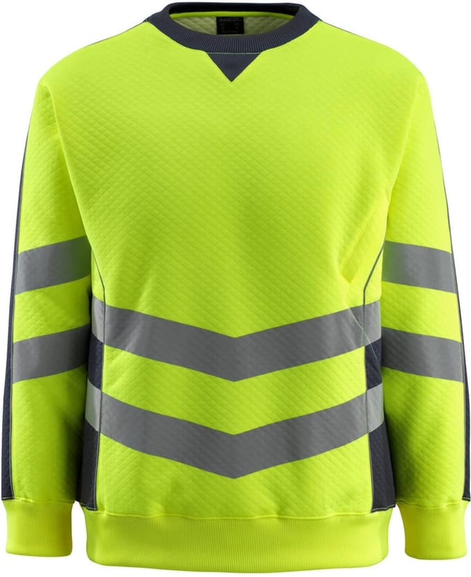 Mascot Safe Supreme Sweatshirt 50126-932 - hi-vis geel/donkermarine - XL