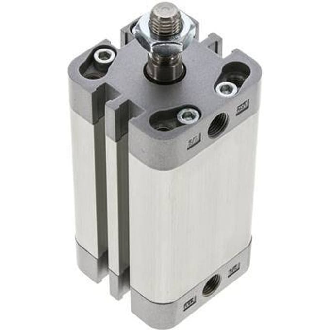 ISO 21287 Compacte Dubbelwerkende Cilinder 32-50mm - Magnetisch - Mannelijke Stang
