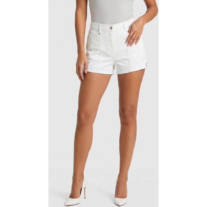 IRO Paris Cilas Short Natural White Größe: W27 | Kurze Sporthosen Outlet | Damen | Weiß