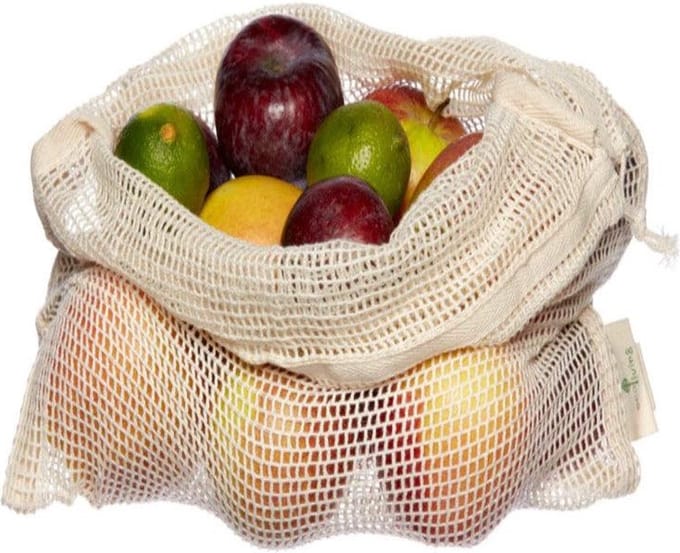 Ecoliving | Biologische | Netzakken | Groeten | Fruit