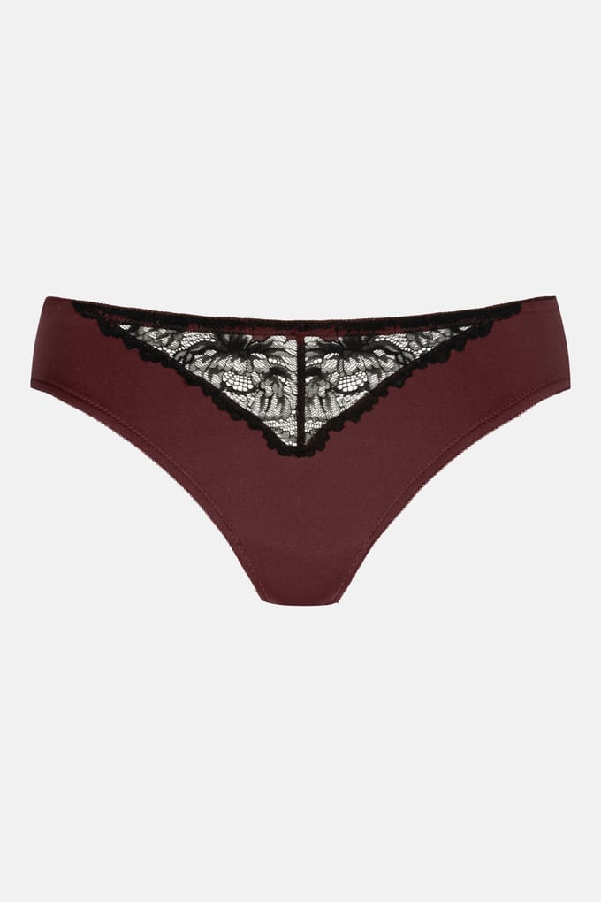 Minislip Serie Luxurious Hot Maroon