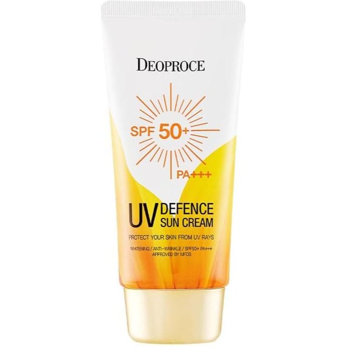 [DEOPROCE] UV-beschermingszonnebrandcrème SPF 50+ PA+++ 70g white