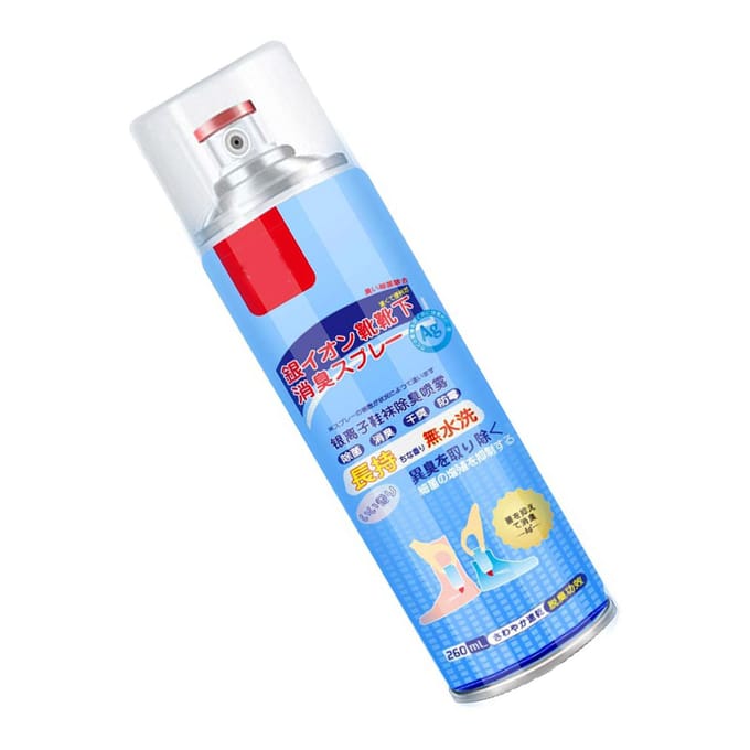 260ML schoendeodorantspray Snelle penetratie Draagbare schoengeurspray Stinkende schoenengeurverwijderaar voor white