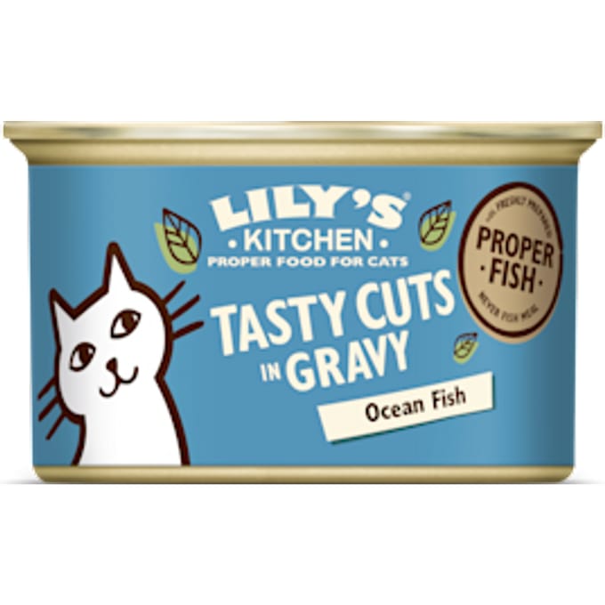 cat Tasty Cuts Fish gravy blik