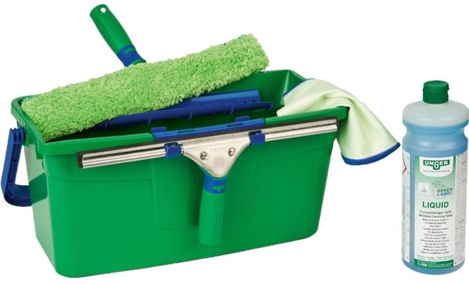 Unger | Green Label Glasreinigingskit | 12 liter