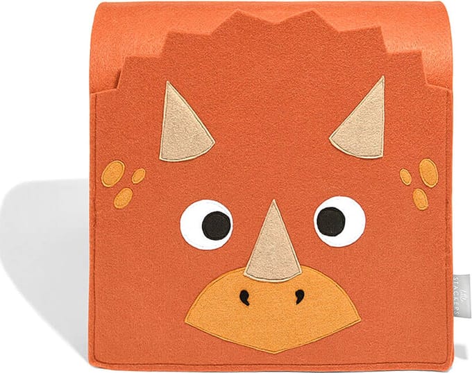 STACKERS - bedside pocket - bedtas - opbergtas bed - kinderen - Triceratops