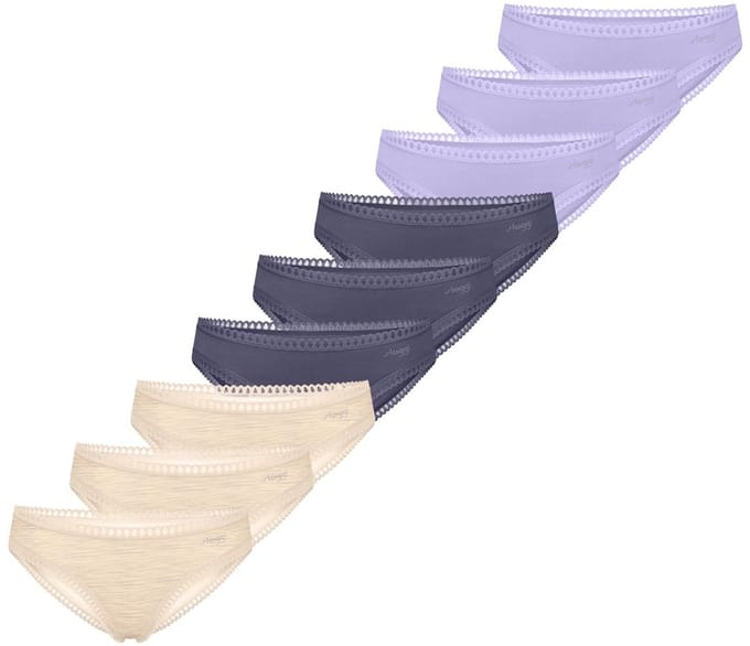 sloggi Dames slip / onderbroek 9 pack GO Crush