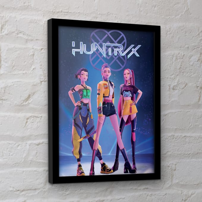 KPop Demon Hunters Collector Print -Pop Demon Hunters Huntrix Posters & Kaders