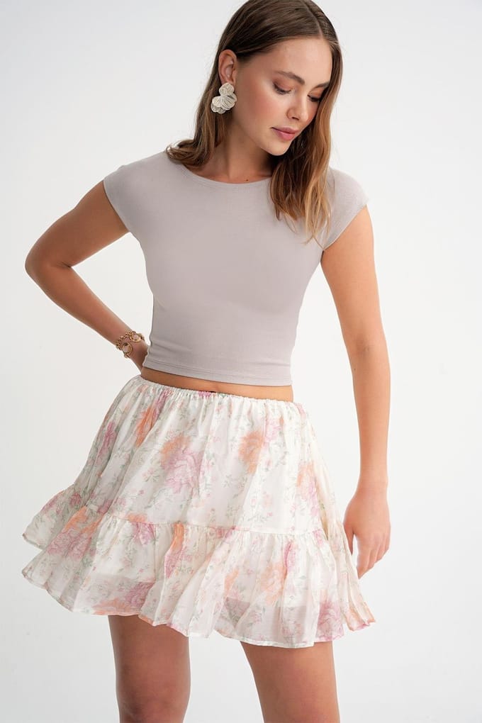 Slim Fit Crop T-shirt